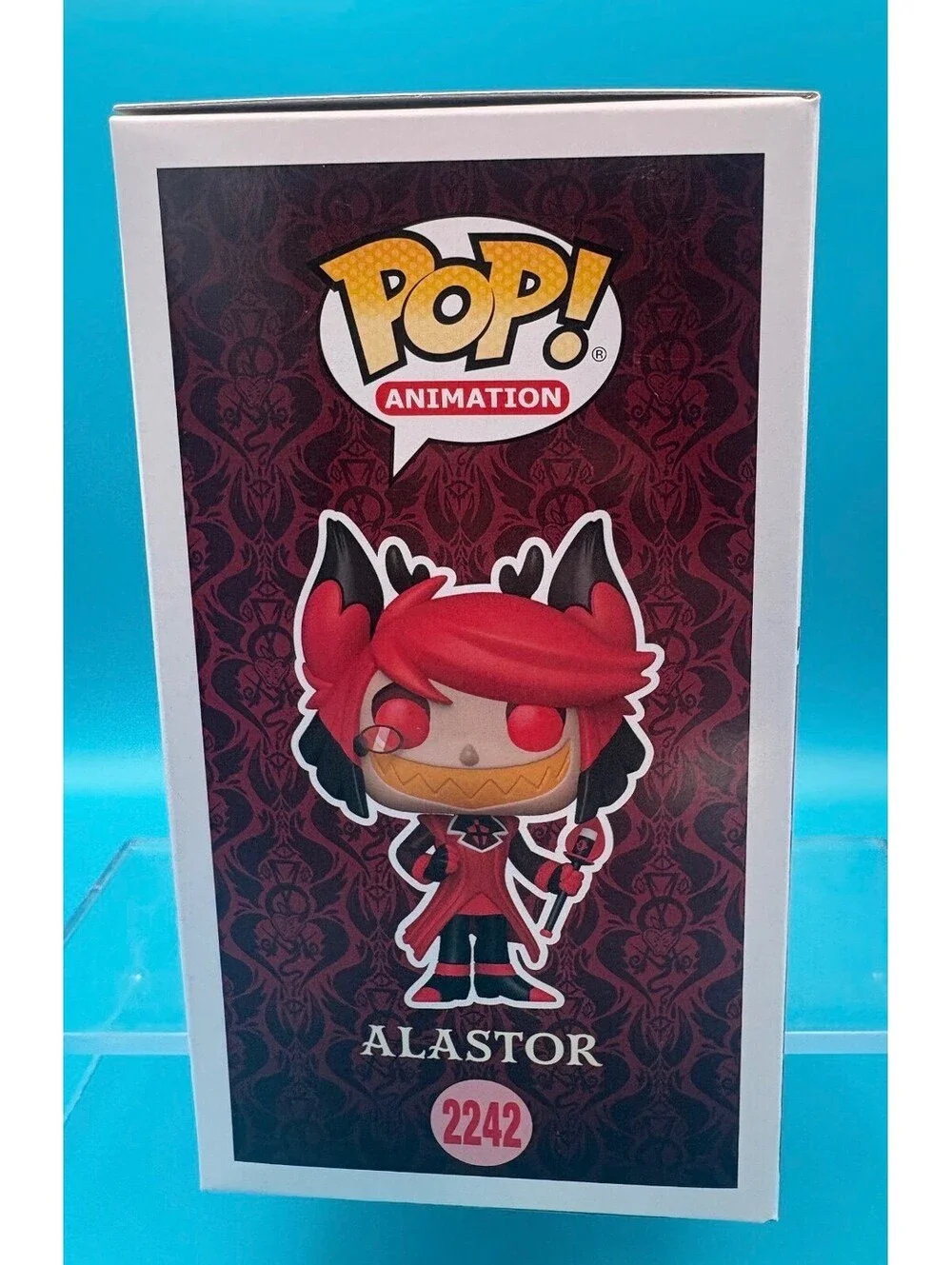Amir Talai signed Alastor Hazbin Hotel Diamond edition HT exclusive 2242 MAS COA